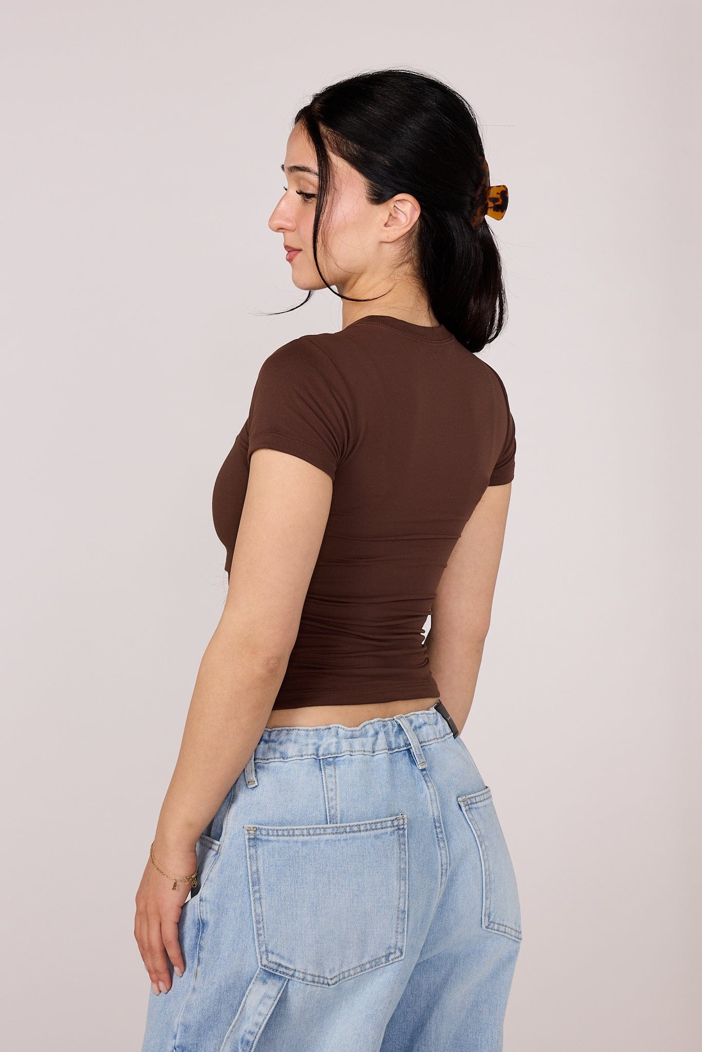 W4279 - Studio Edit Fitted Tee — imagem 8
