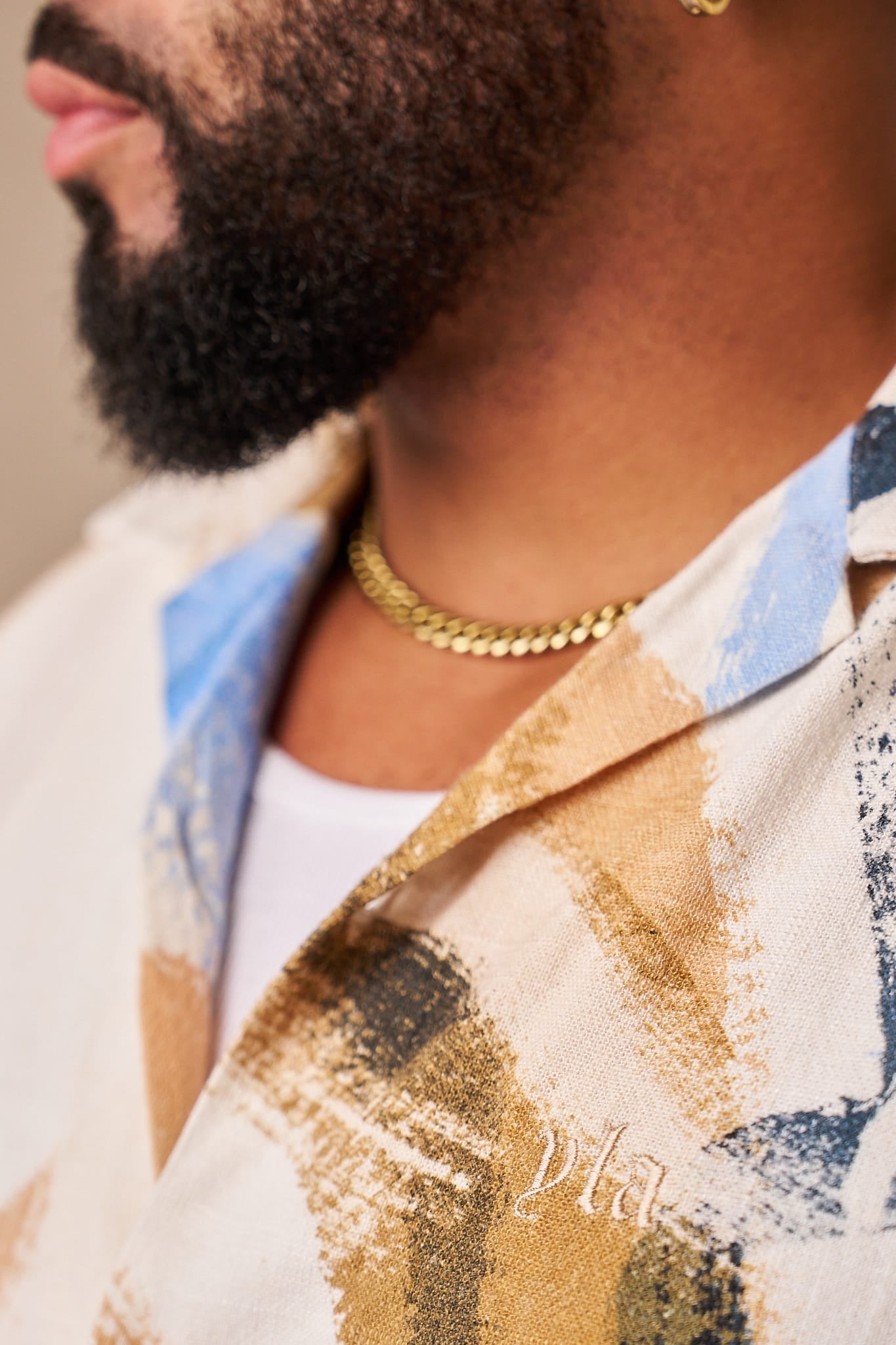4087 - Riviera Art Button-Ups — imagem 5