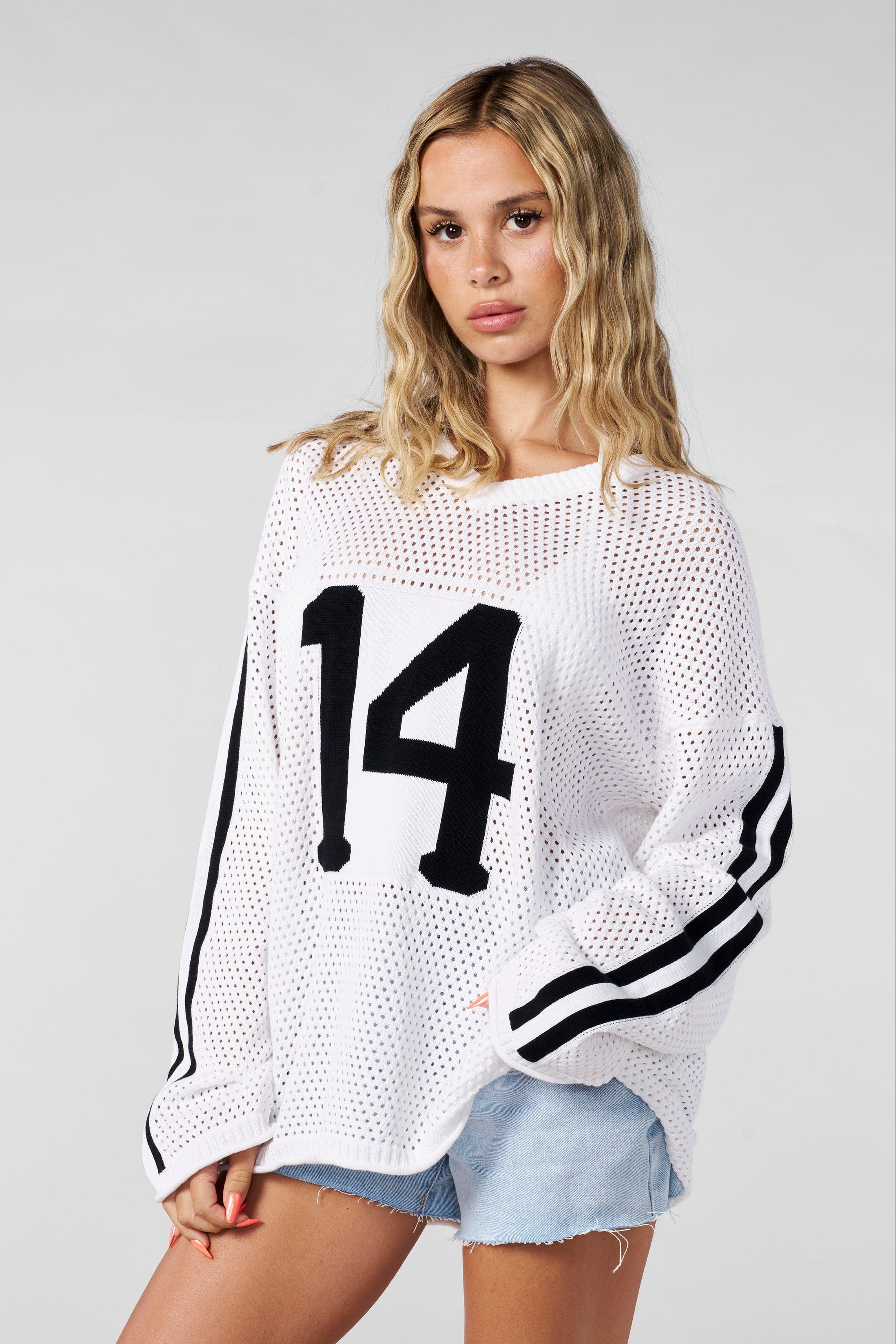 W4001 Crochet Jersey — imagem 6