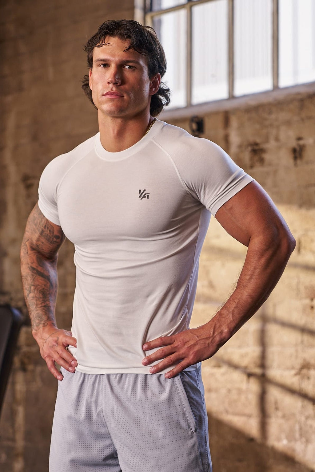 4016 - Natural Cotton Compression Tees — imagem principal