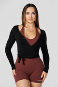 W4338 Wrap Top — imagem 5