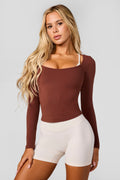 W4249 Sweetheart Neck Top — imagem 5