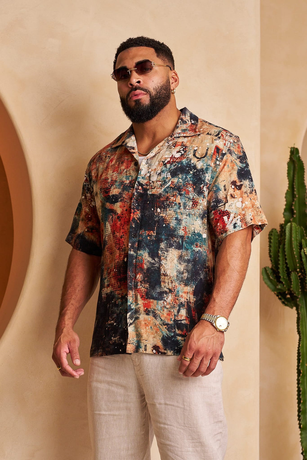 4087 - Riviera Art Button-Ups — imagem 2