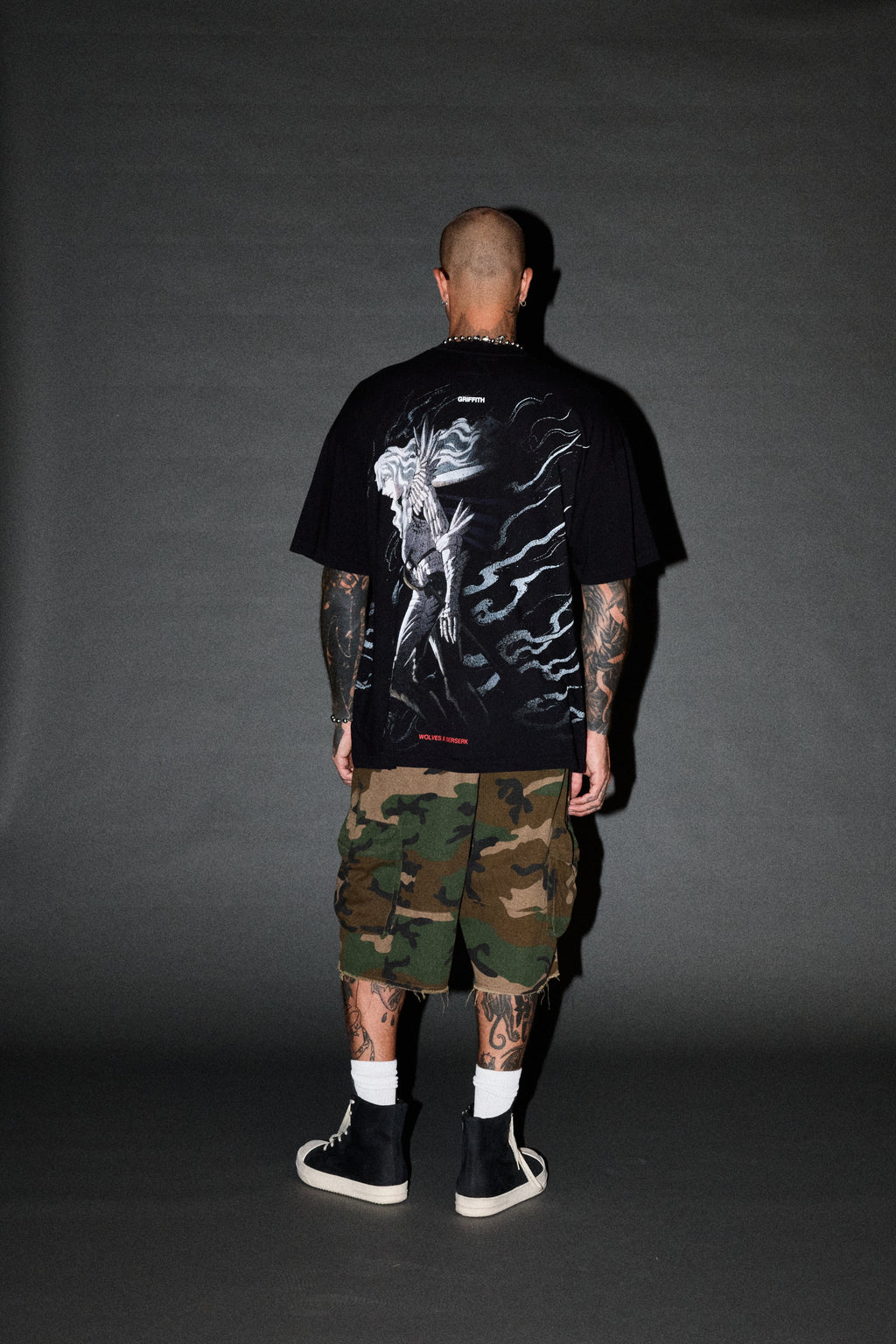 Darc Griffith "Side By Side" Series Premium Tee in Black - imagem 6