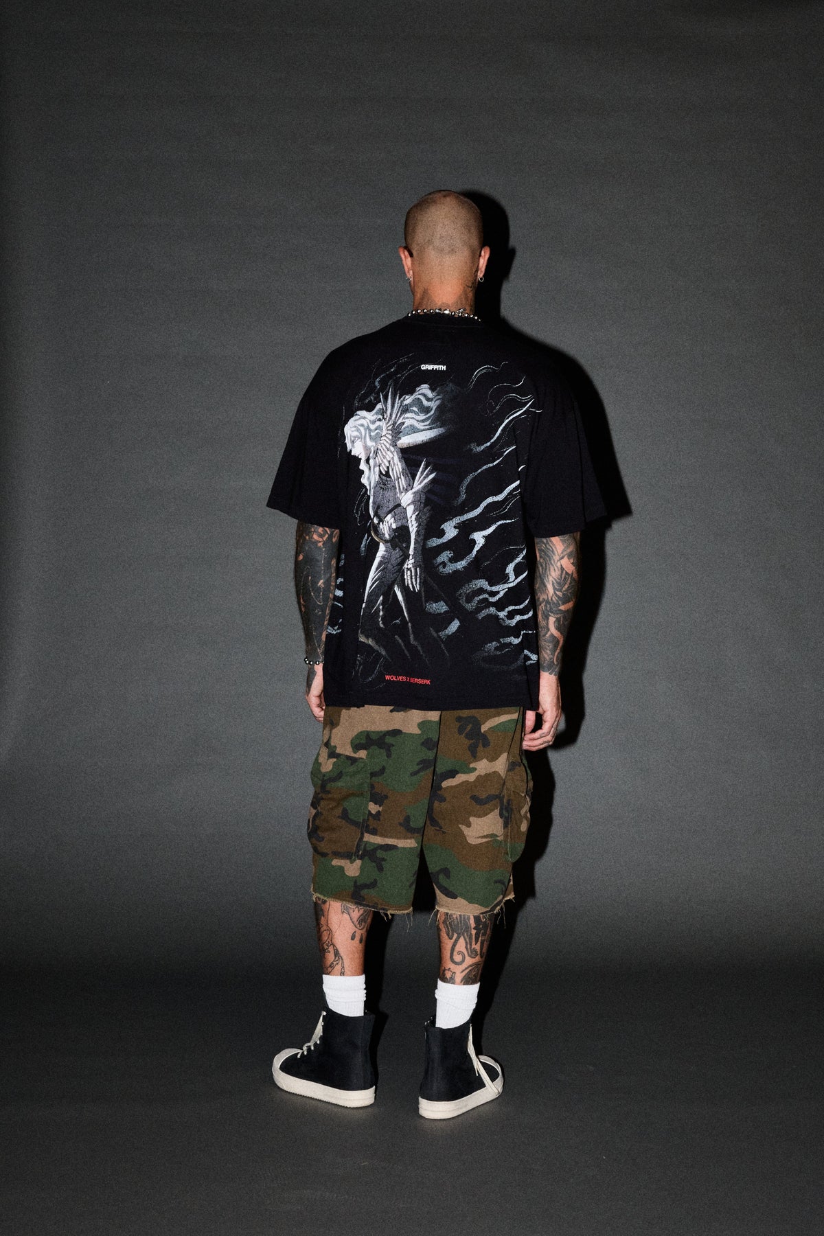 Darc Griffith "Side By Side" Series Premium Tee in Black - imagem 6
