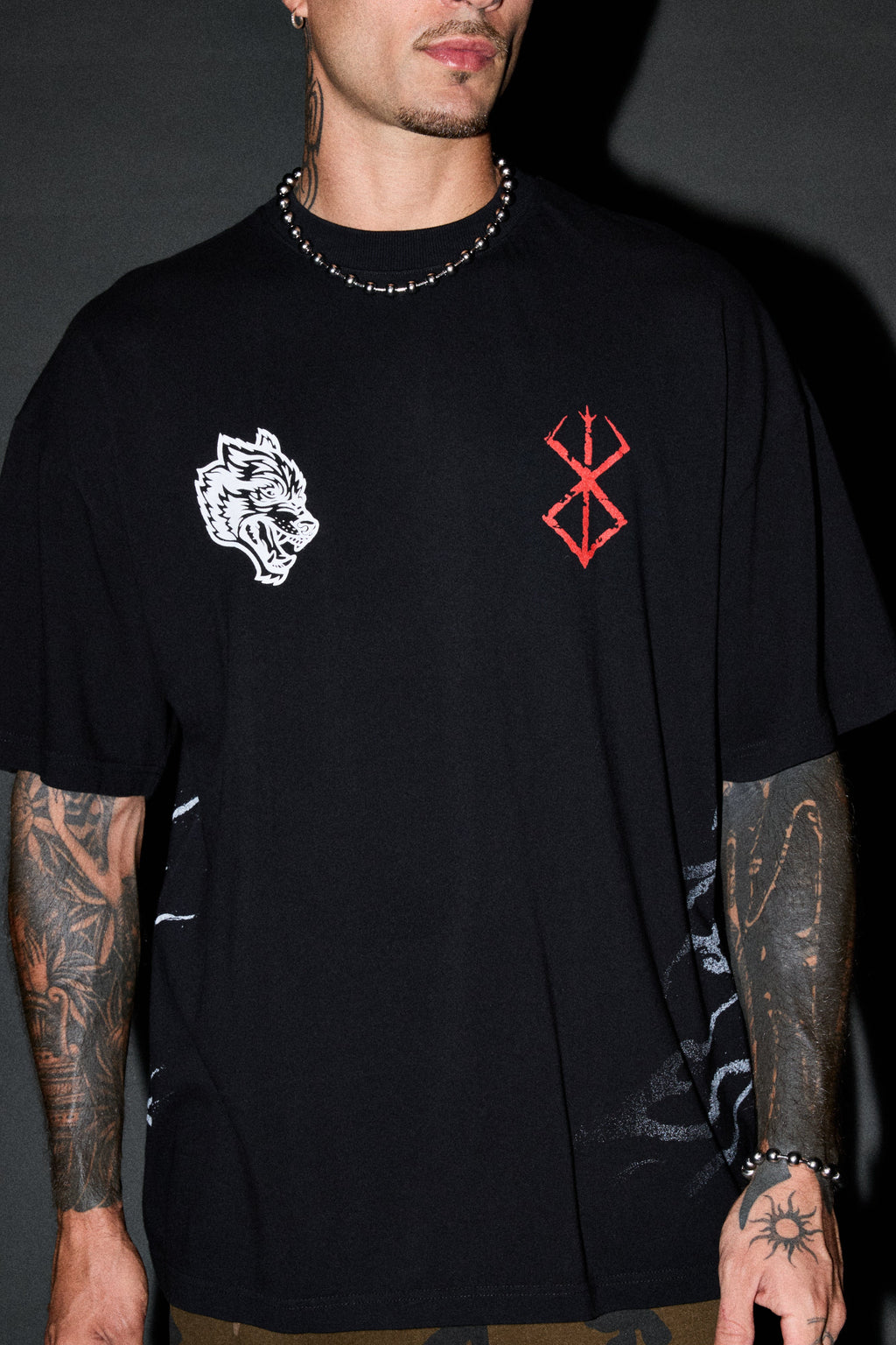 Darc Griffith "Side By Side" Series Premium Tee in Black - imagem 7