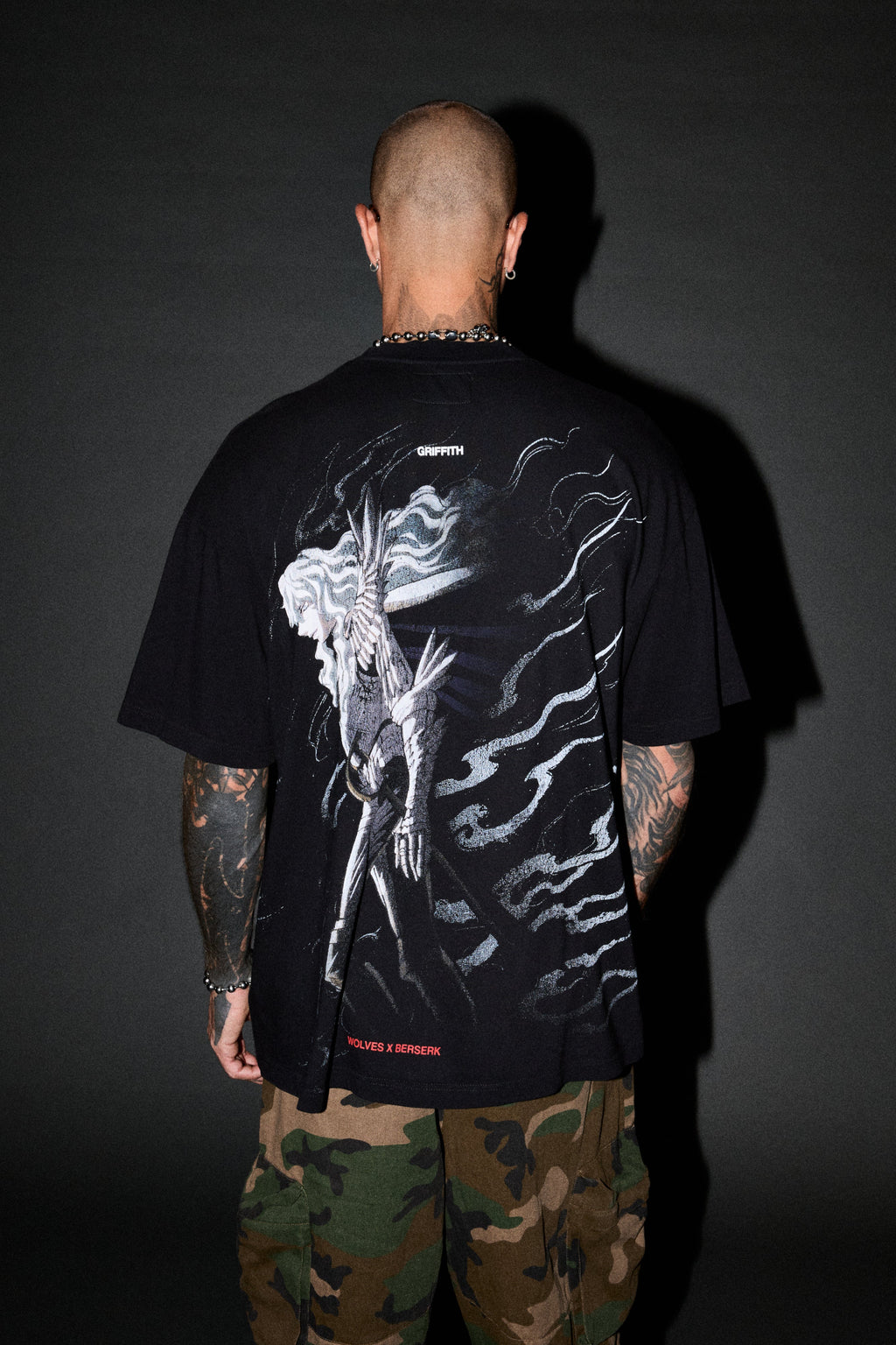 Darc Griffith "Side By Side" Series Premium Tee in Black - imagem 4