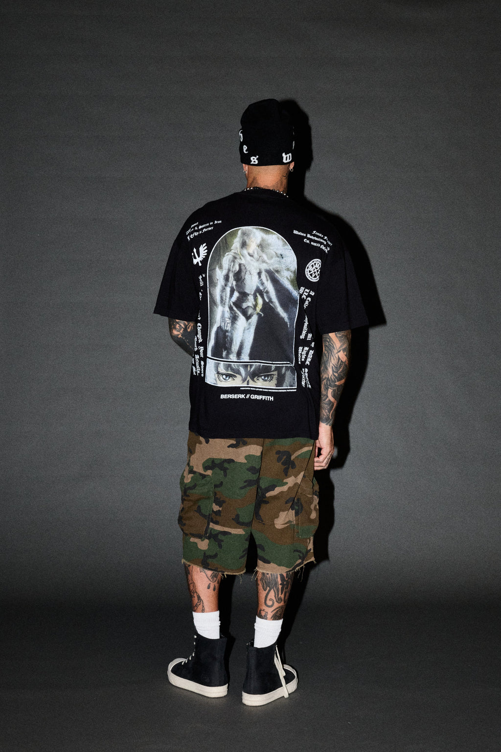 Femto "Premium" Oversized Tee in Black - imagem 6