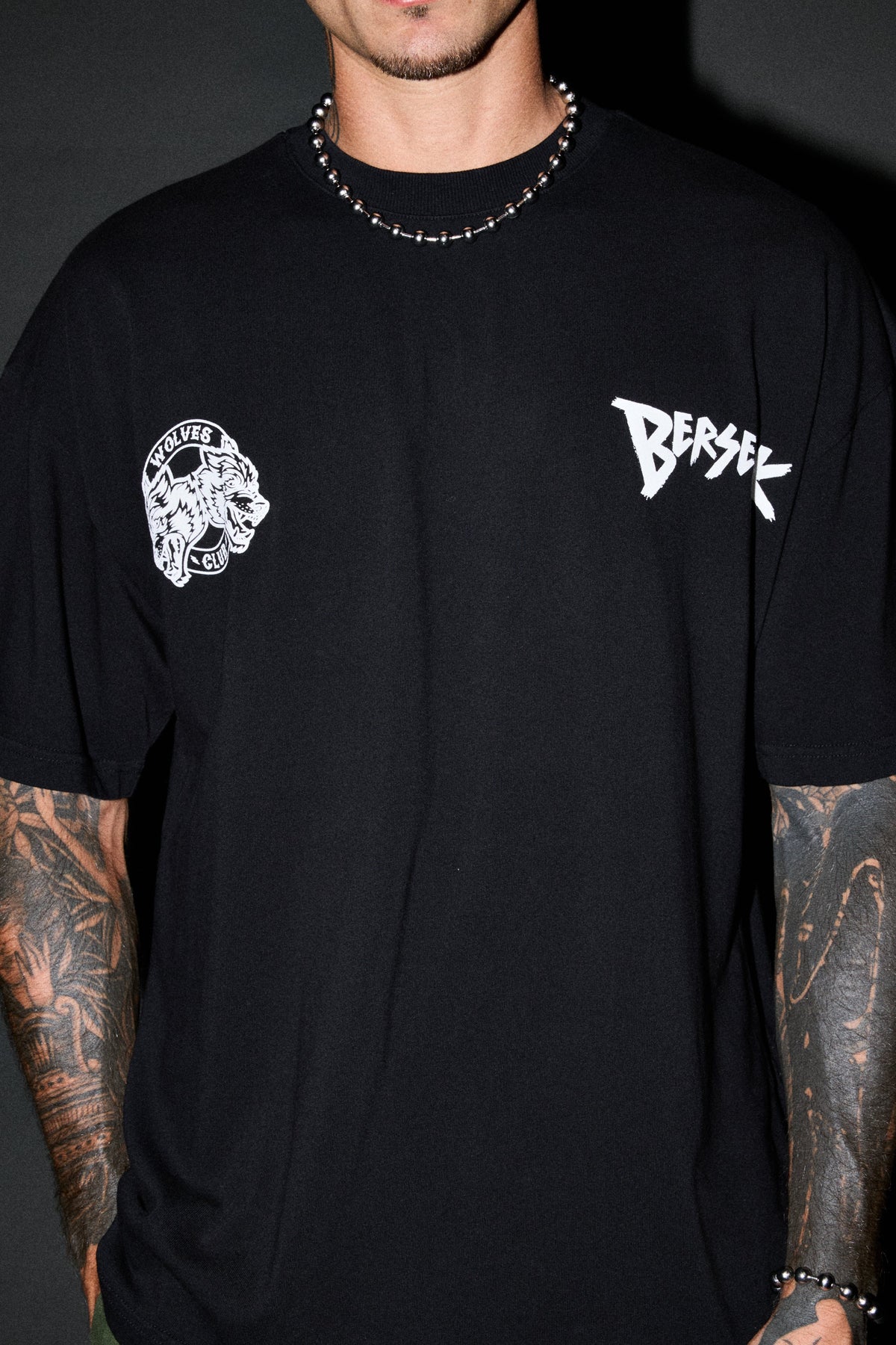 Femto "Premium" Oversized Tee in Black - imagem 7