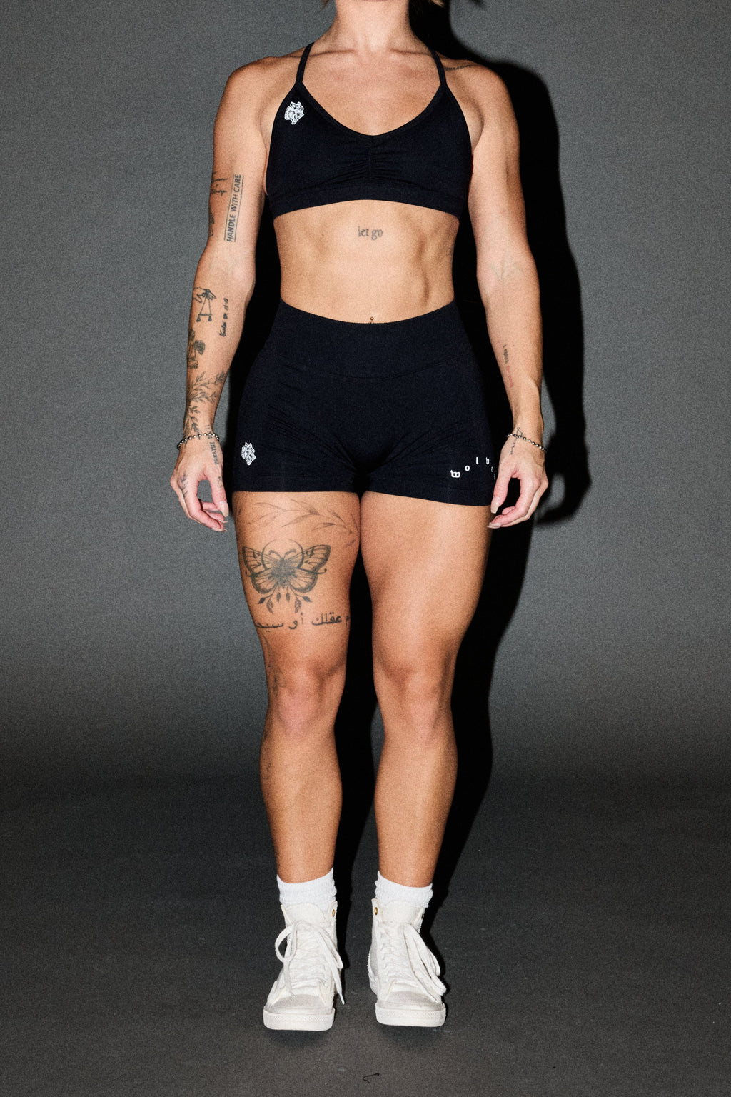 Wolf Pyramid Evey Seamless Short In Black - imagem 3