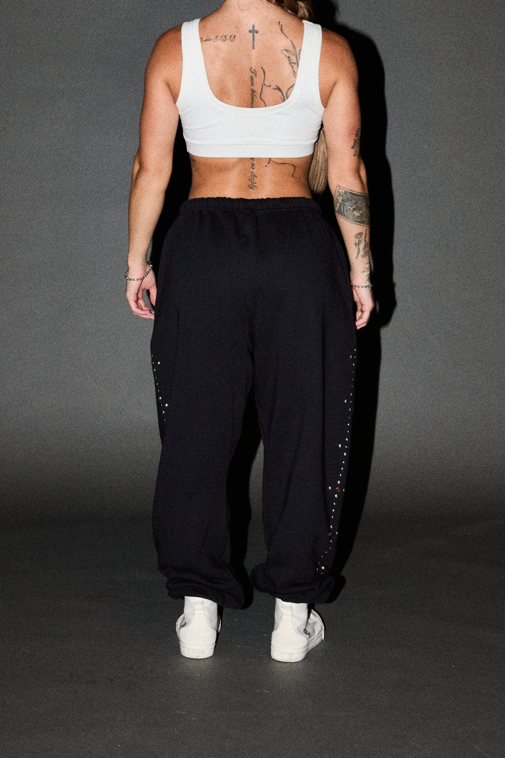 Wolves Heritage Lightweight Lounger Sweat Pants In Black - imagem 4