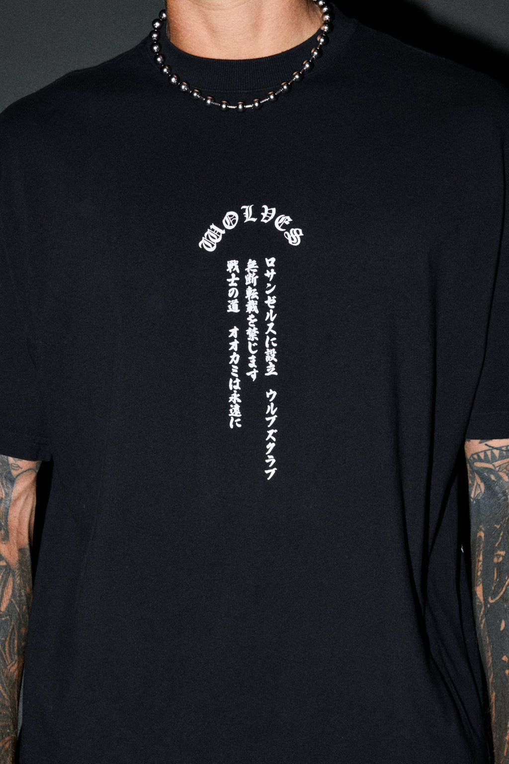 Ultimate Battle Premium Oversized Tee In Black - imagem 7