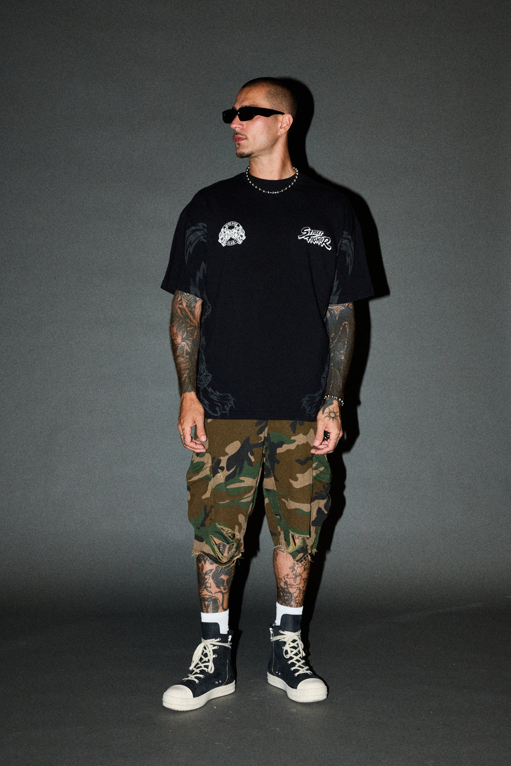 Ascension Premium Oversized Tee In Black - imagem 7