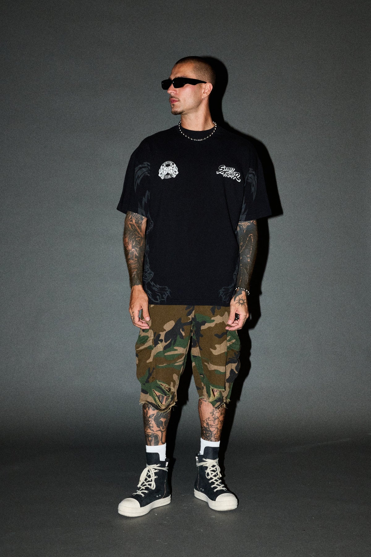 Ascension Premium Oversized Tee In Black - imagem 7