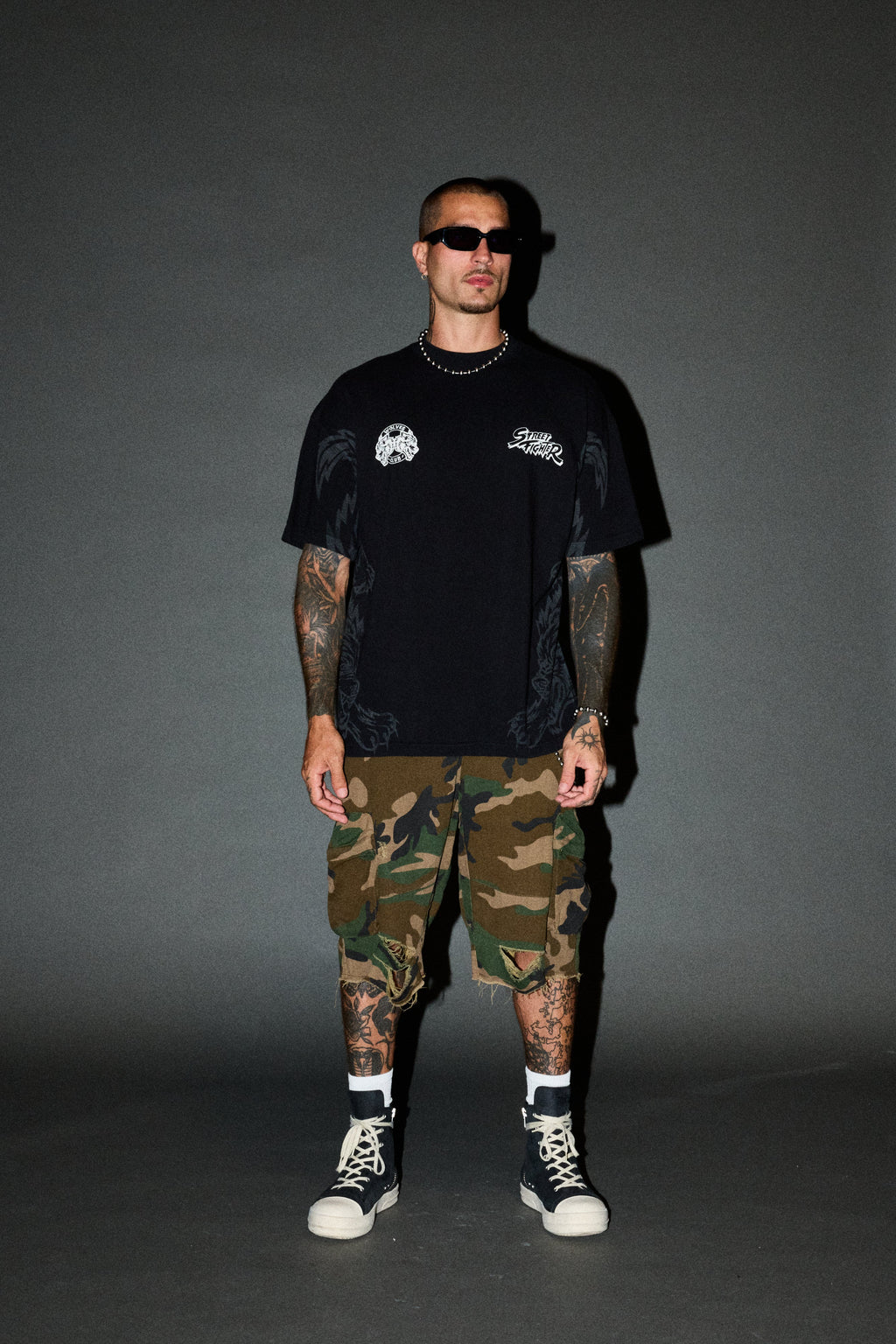 Ascension Premium Oversized Tee In Black - imagem 5