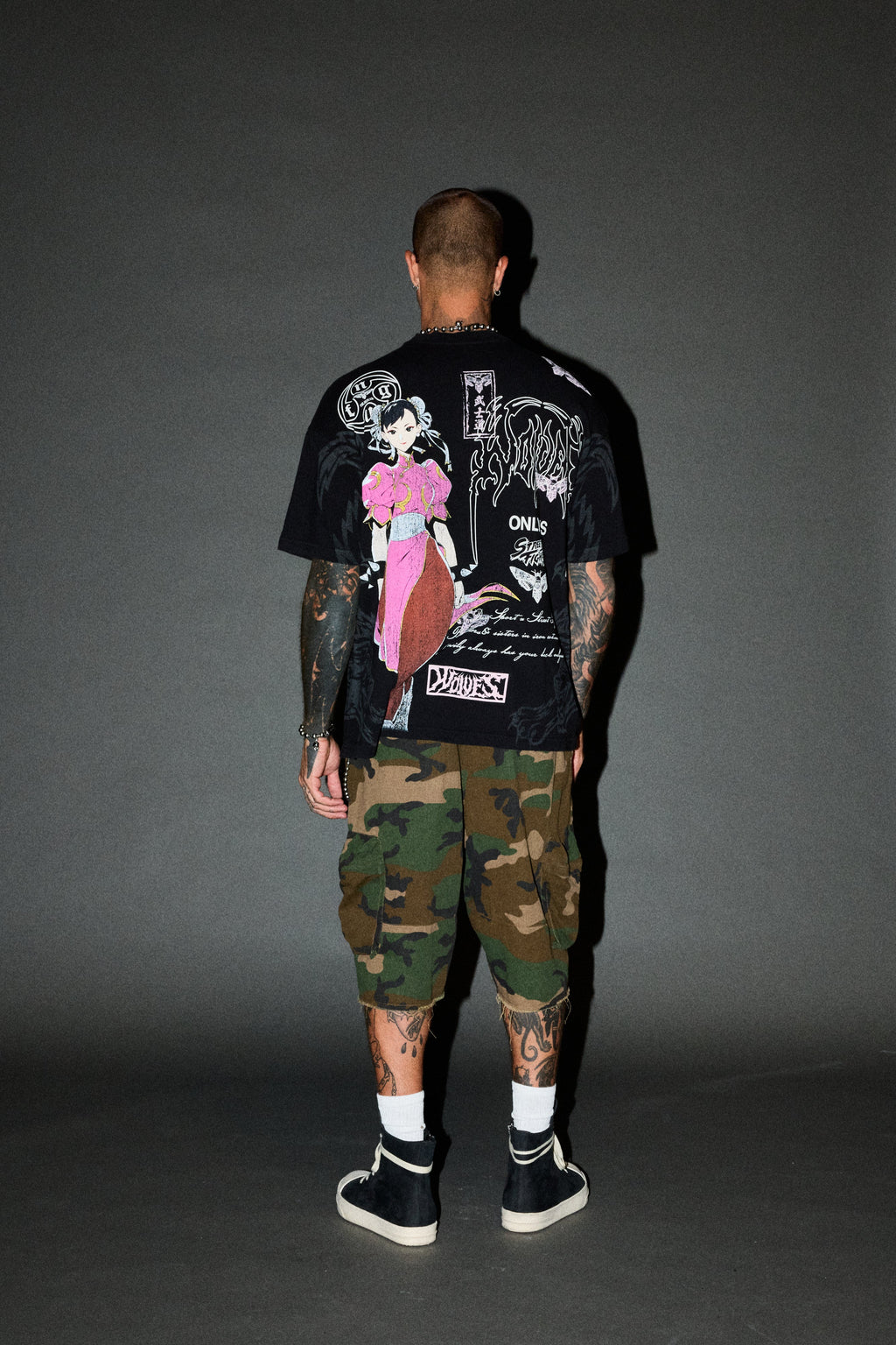 Ascension Premium Oversized Tee In Black - imagem 6