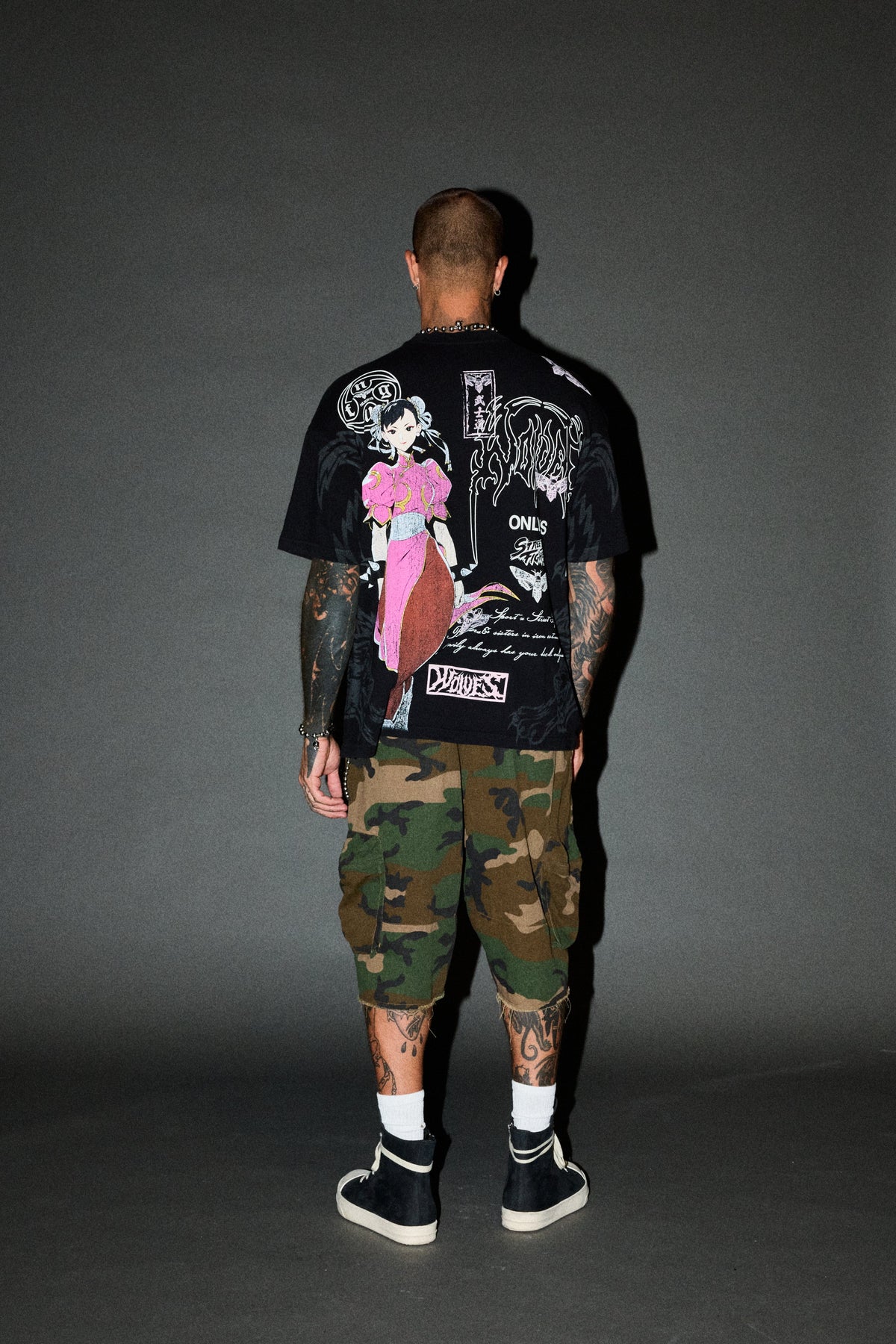 Ascension Premium Oversized Tee In Black - imagem 6