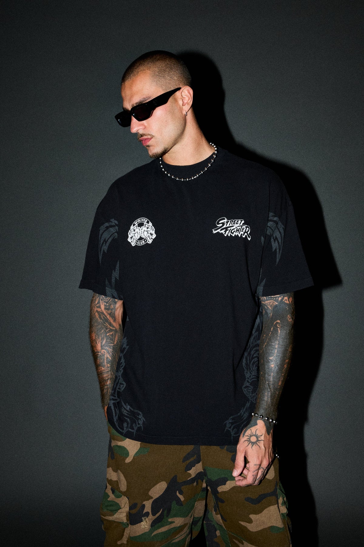Ascension Premium Oversized Tee In Black - imagem 2