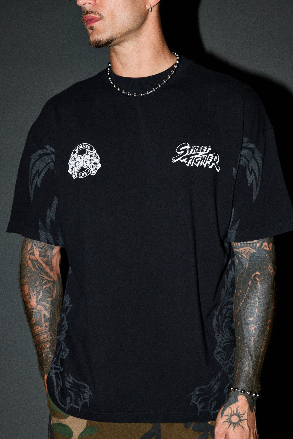 Ascension Premium Oversized Tee In Black - imagem 8