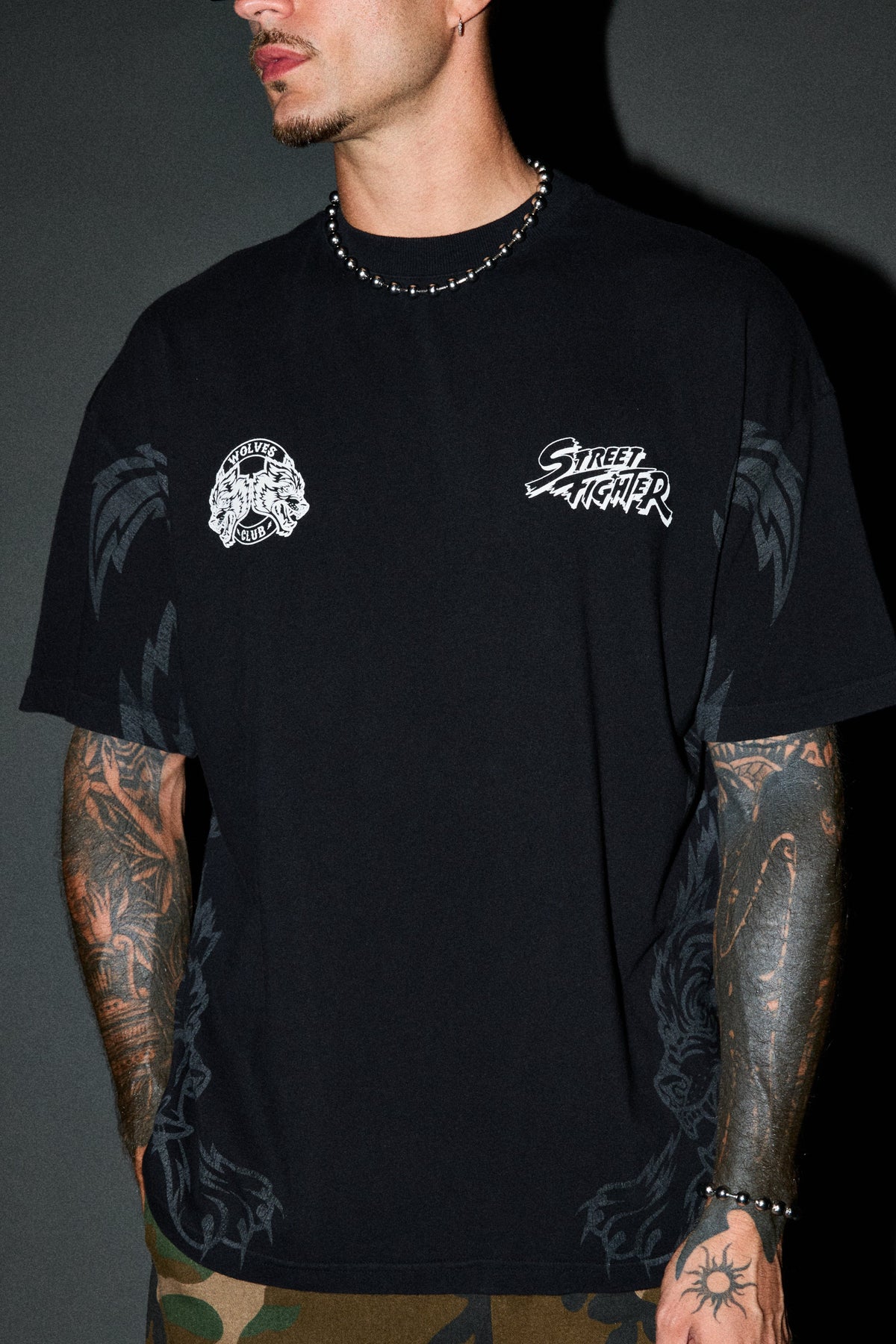 Ascension Premium Oversized Tee In Black - imagem 8