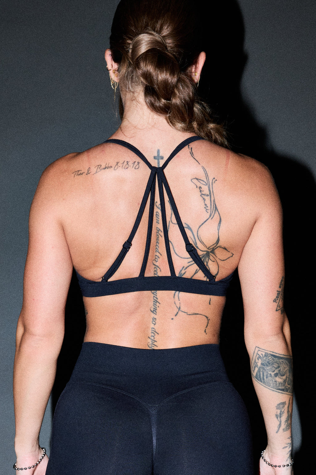 Wolf Pyramid Evey Seamless Bra In Black — imagem 2