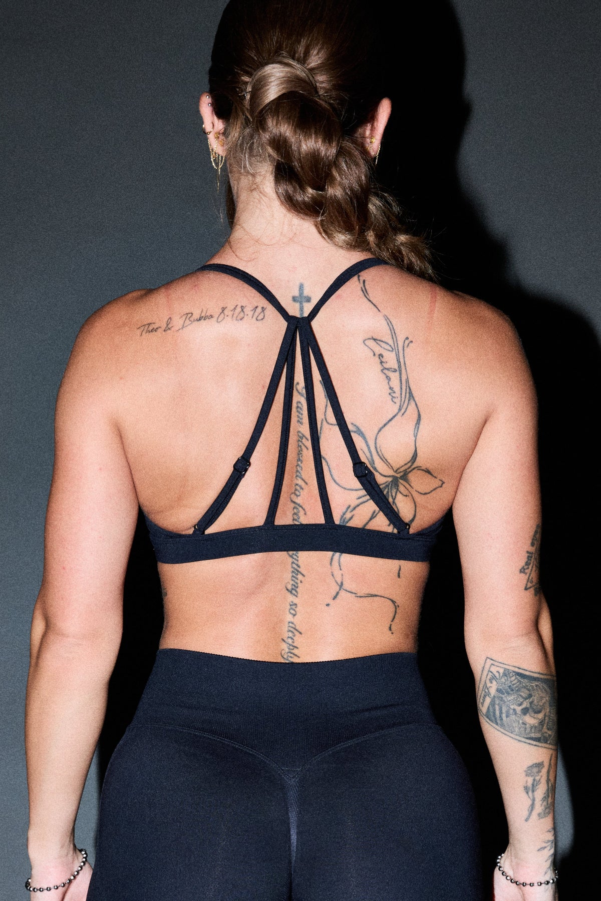 Wolf Pyramid Evey Seamless Bra In Black — imagem 2