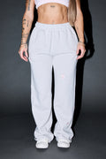 Dual Wolf Sakura Premium Big Cozy Sweats In Stone