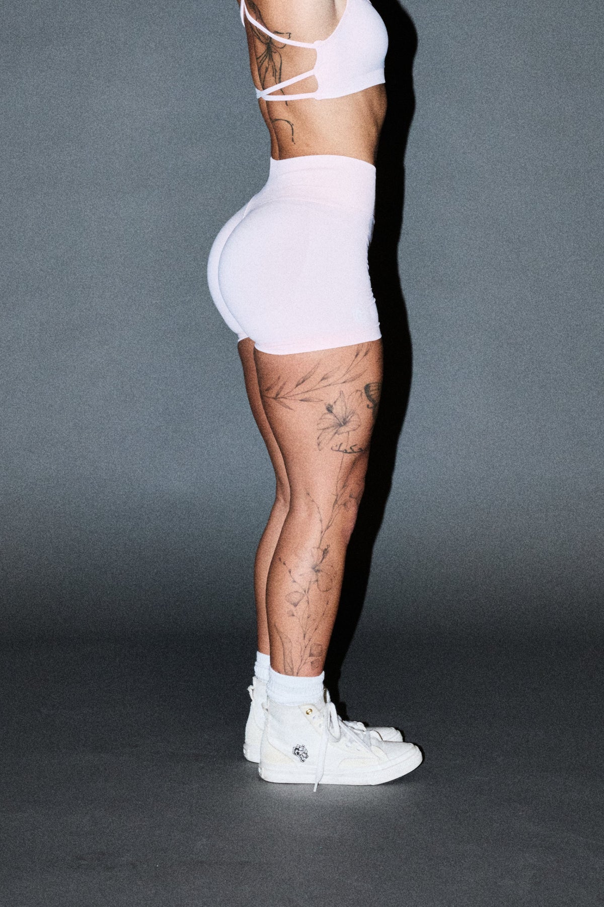 Dual Wolf Evey Seamless Short In Blush Pink — imagem 12