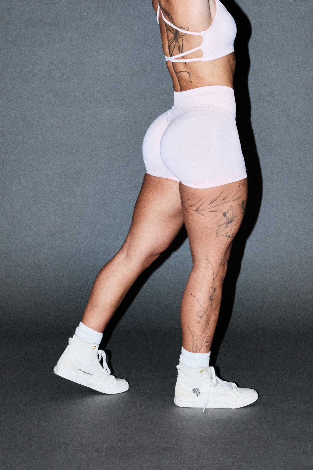 Dual Wolf Evey Seamless Short In Blush Pink — imagem 13