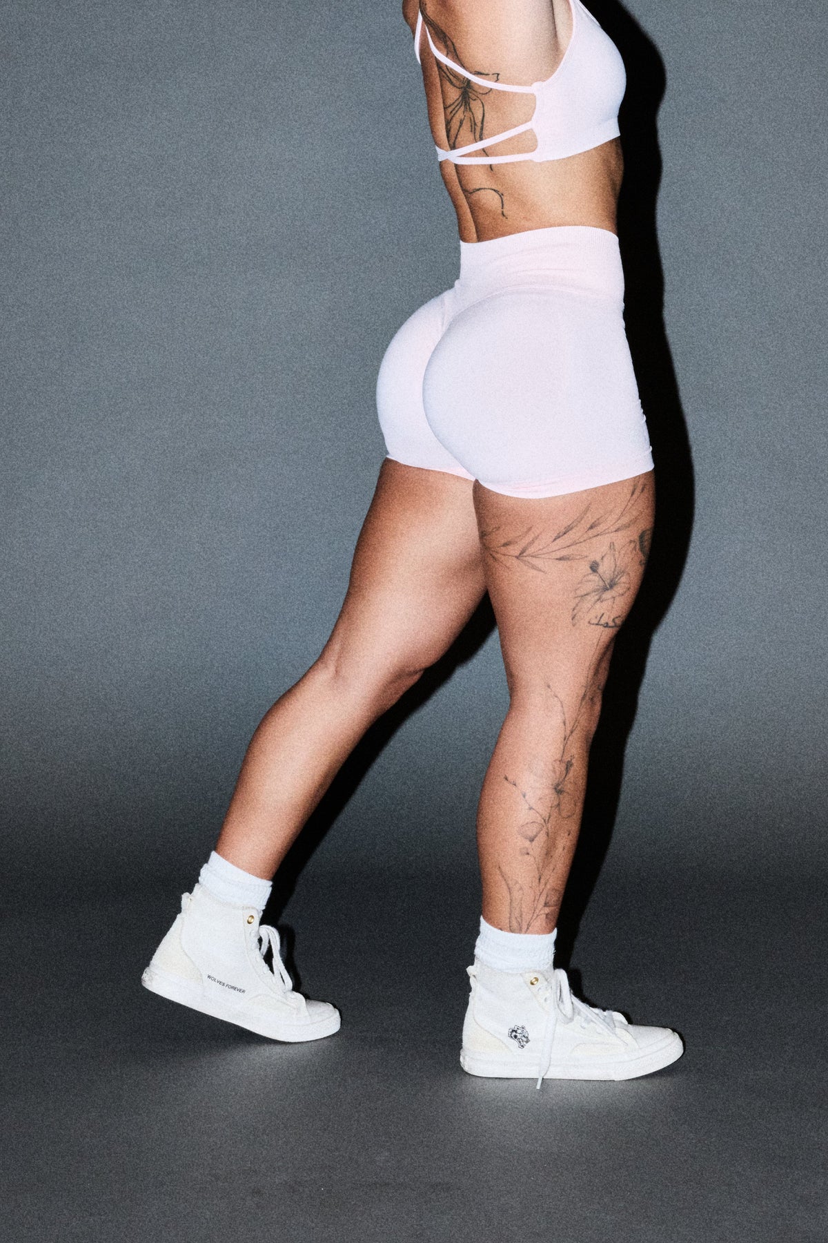 Dual Wolf Evey Seamless Short In Blush Pink — imagem 13