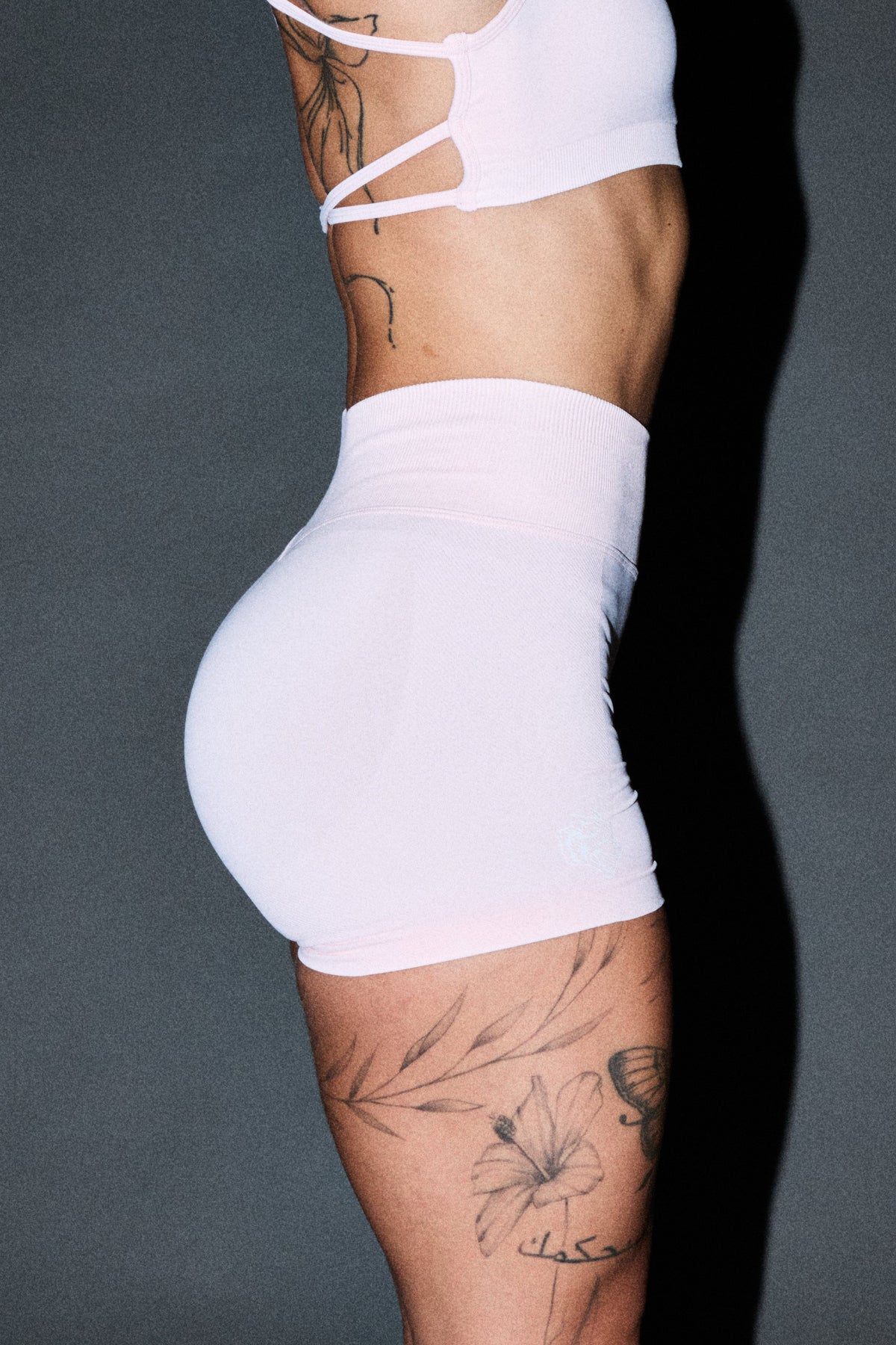 Dual Wolf Evey Seamless Short In Blush Pink — imagem 5