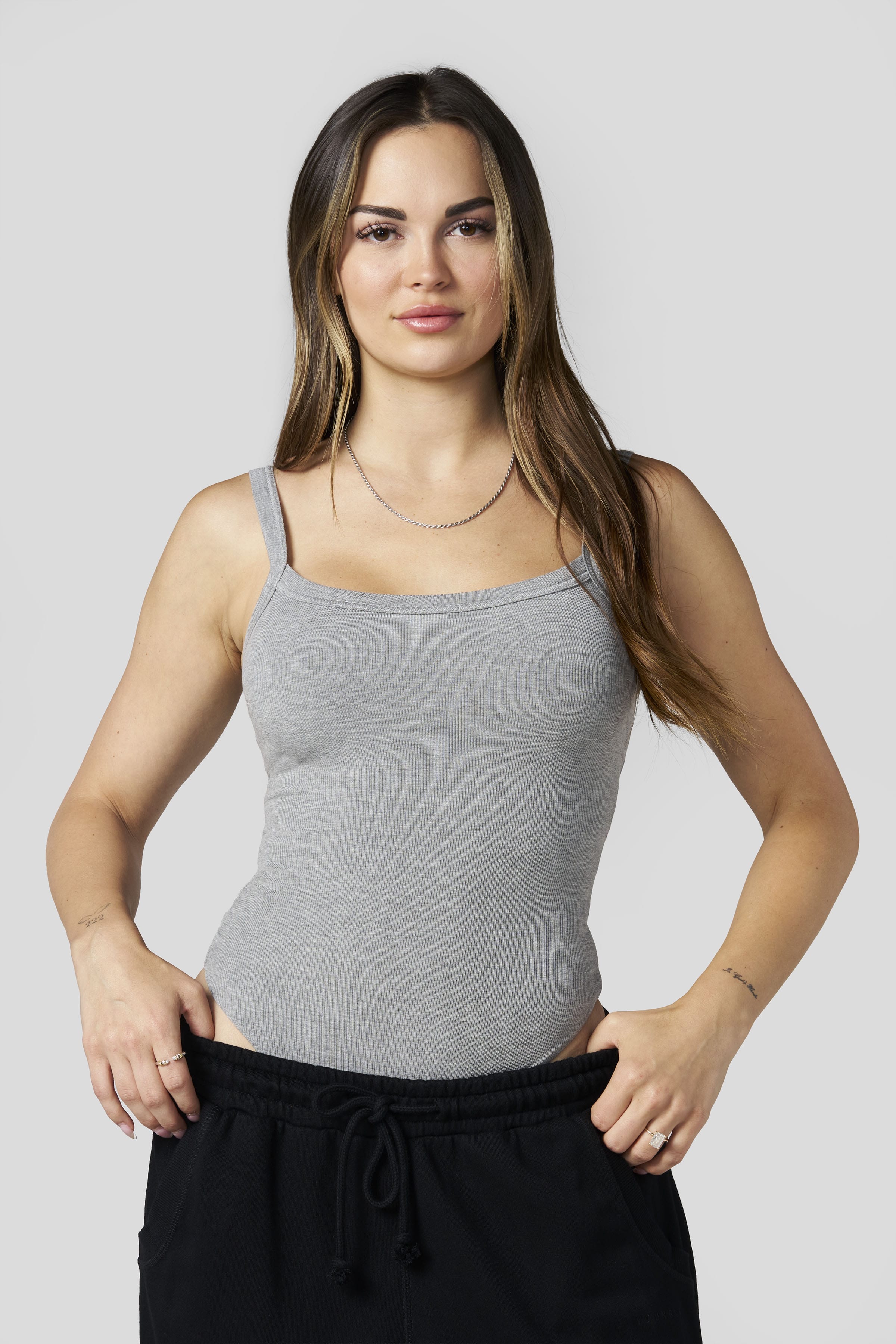 W4208 Ribbed Bodysuit — imagem 9