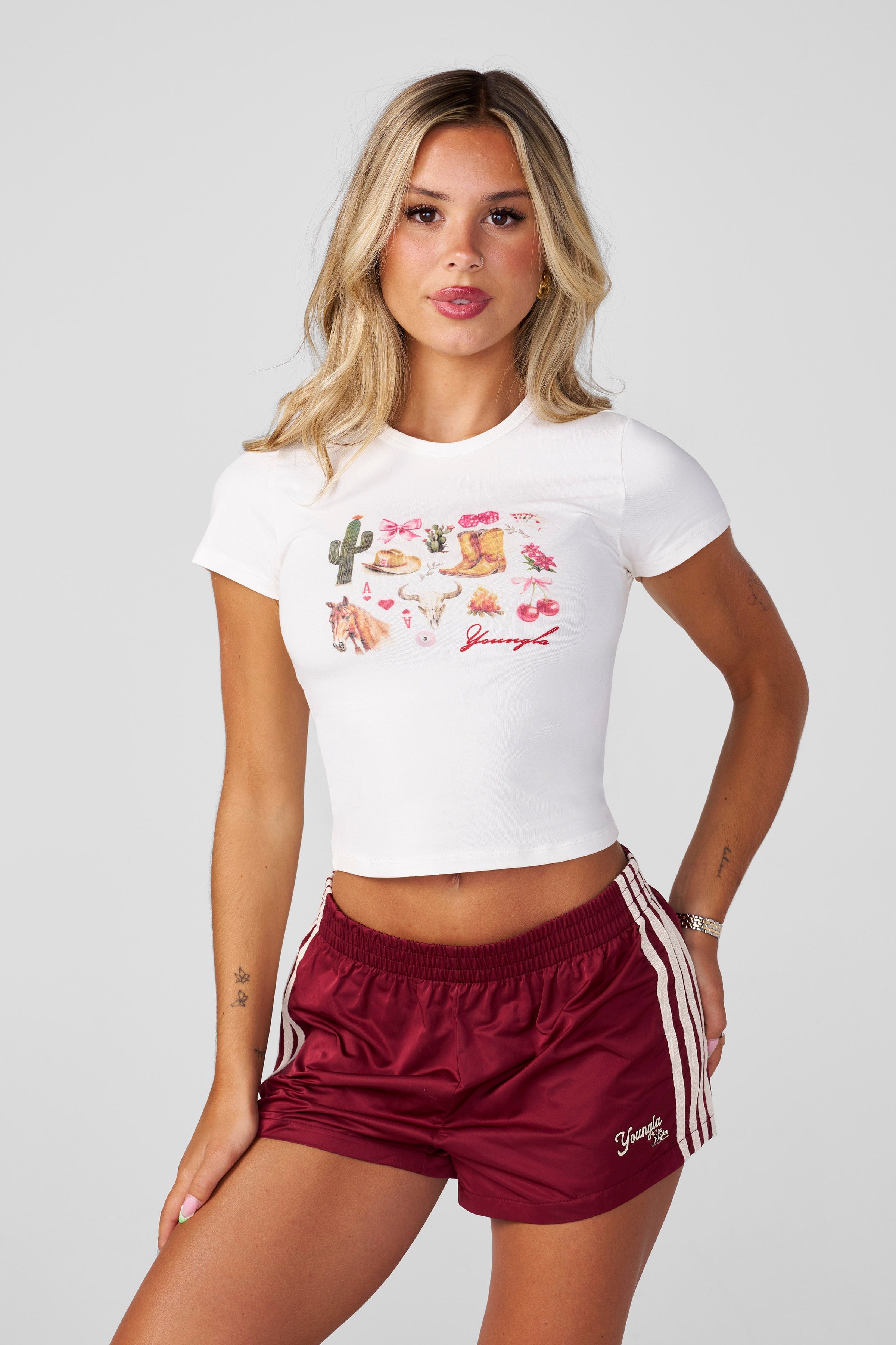 W401 Vintage Baby tee — imagem 9