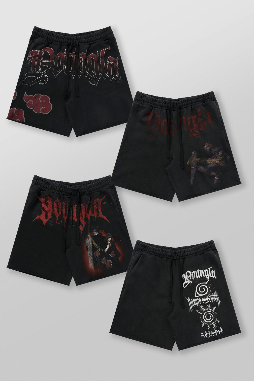 1002 - Naruto Sweat Shorts — imagem principal
