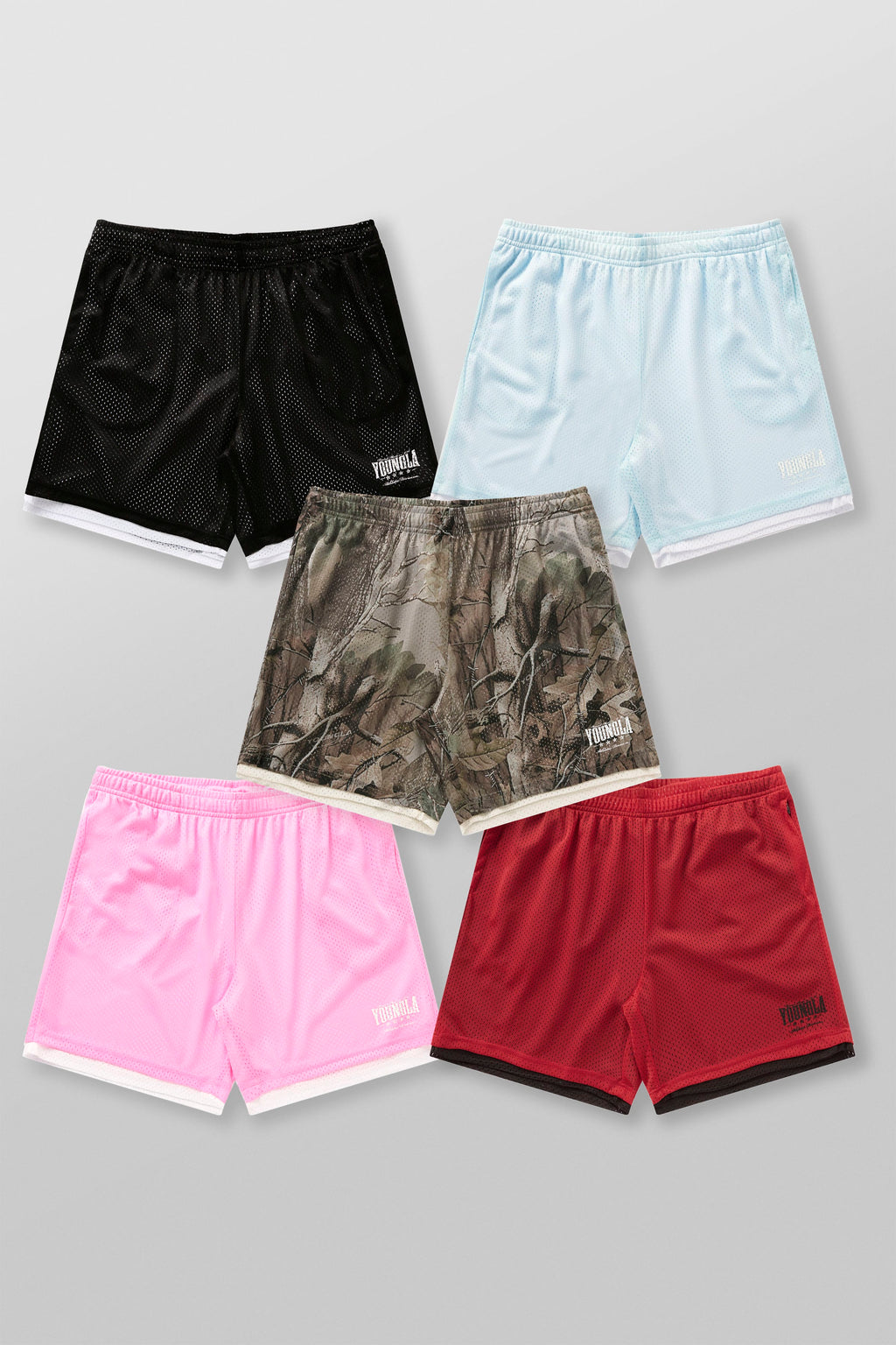 1092 - Double Mesh Shorts — imagem principal
