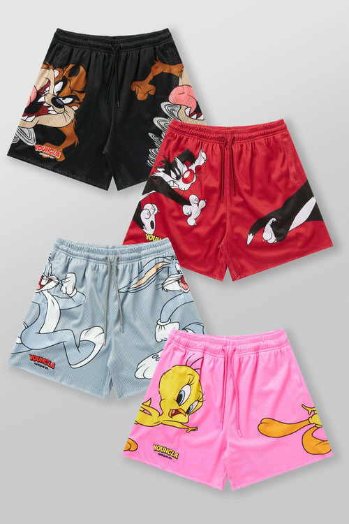 1098 - Looney Tunes Basketball Shorts — imagem principal