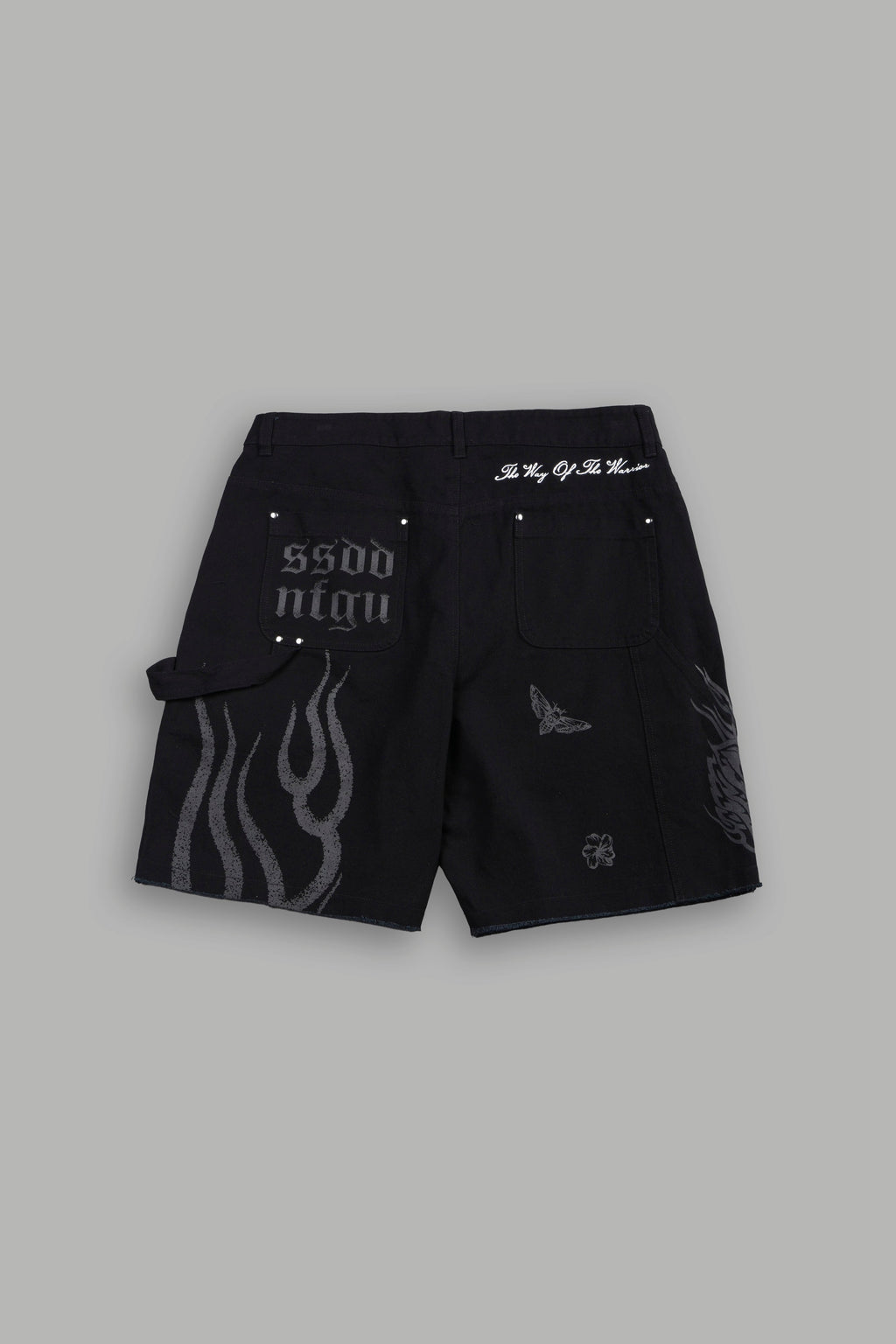 The Eagle & The Oni Hoffa Shorts in Black — imagem 3