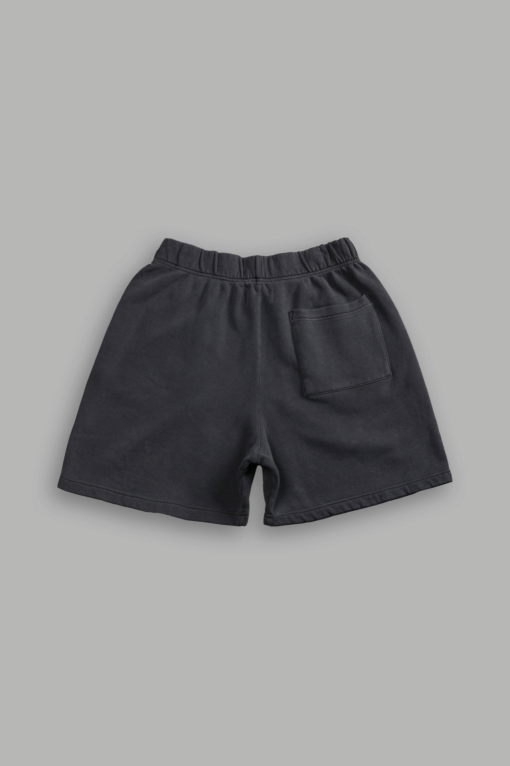 Box Patch Dual Post Lounge Sweat Shorts V2 in Wolf Gray — imagem 3