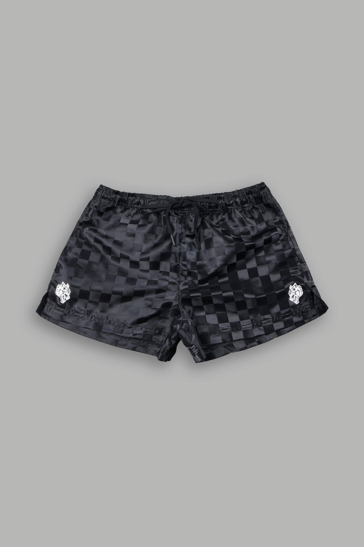 Dual Wolf Roxie Run Shorts In Black - imagem 13