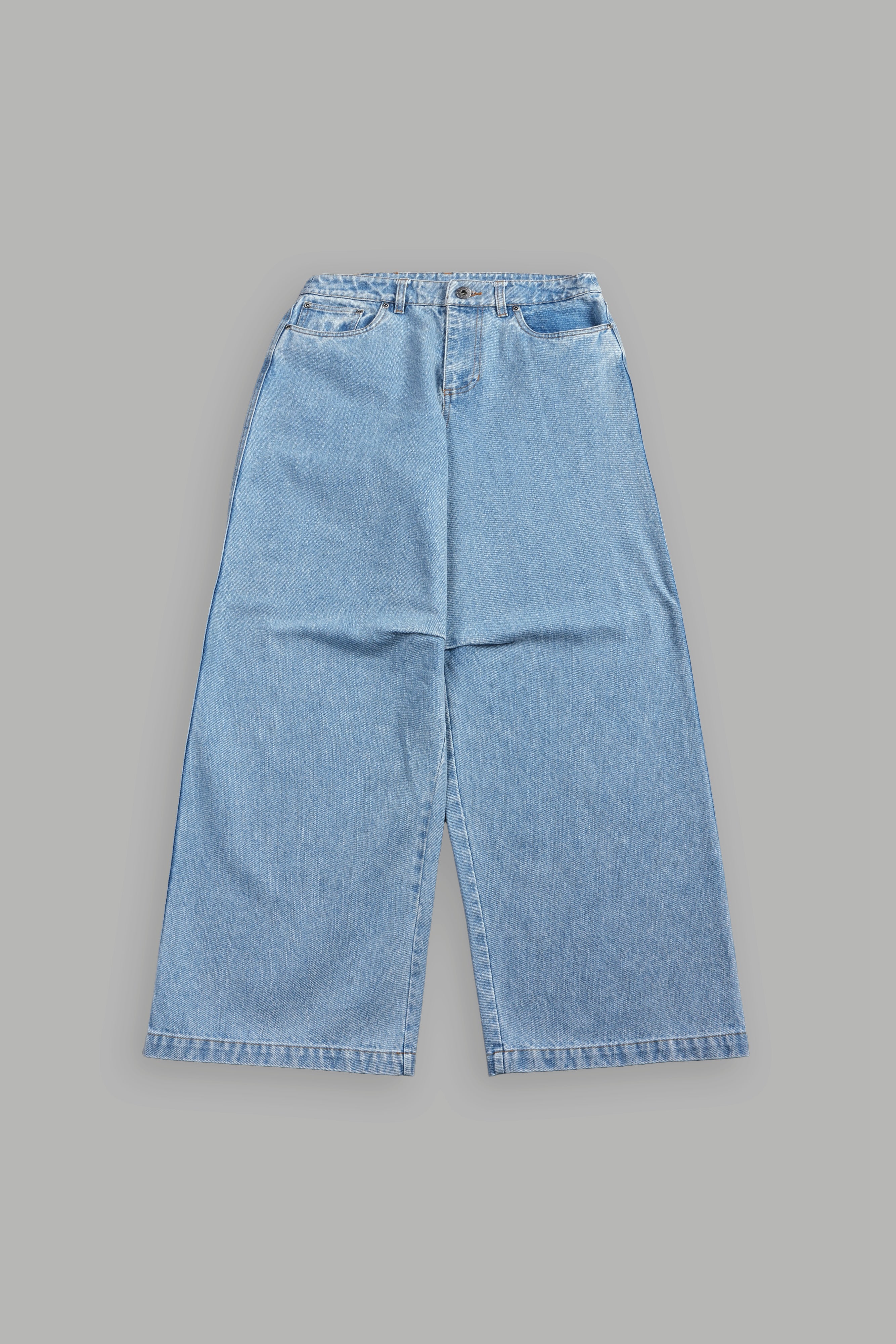 Wolves Chopper Brooklyn Denim Jeans in Light Wash