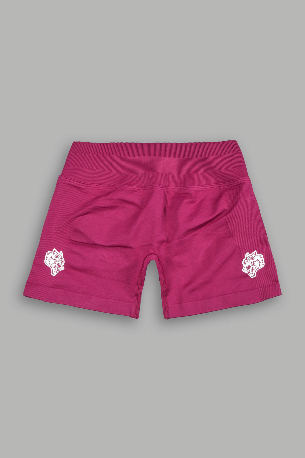Dual Wolf Evey Seamless Shorts In Deep Raspberry — imagem 7