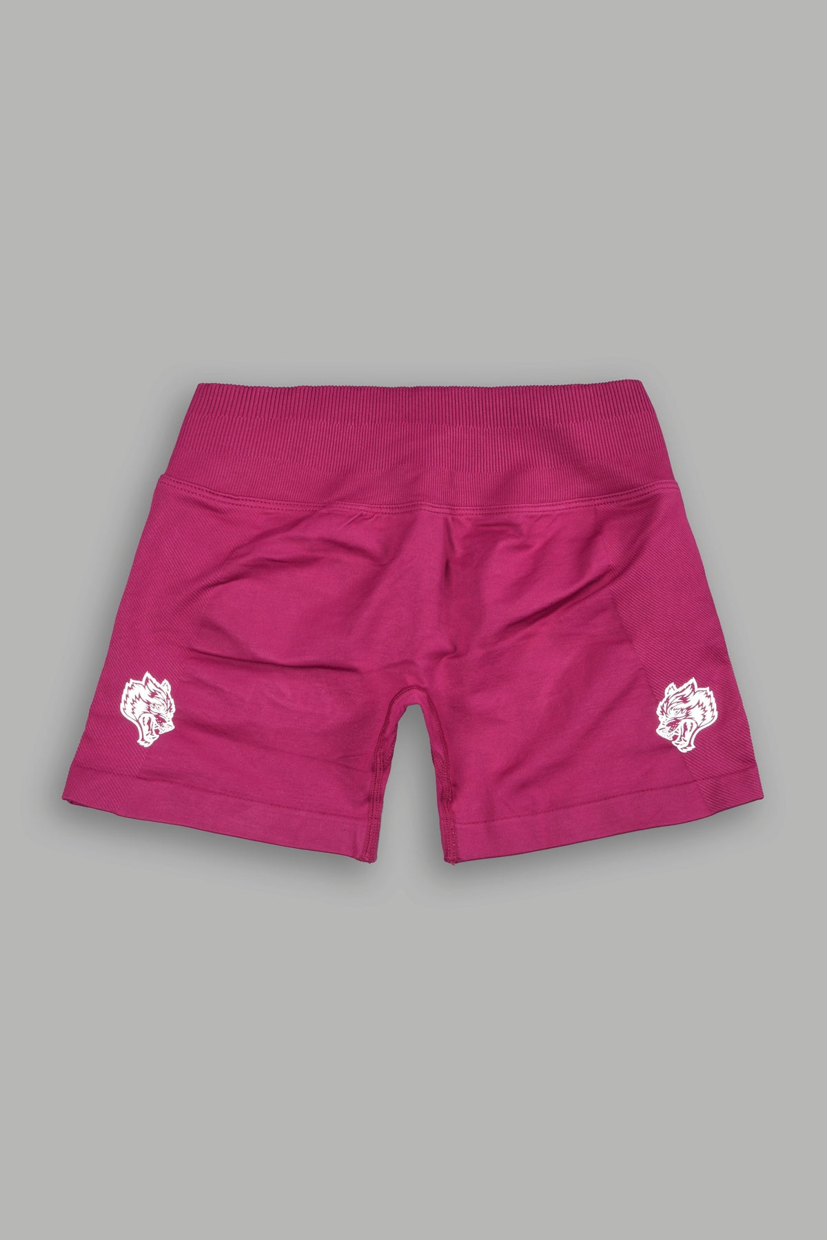 Dual Wolf Evey Seamless Shorts In Deep Raspberry — imagem 7