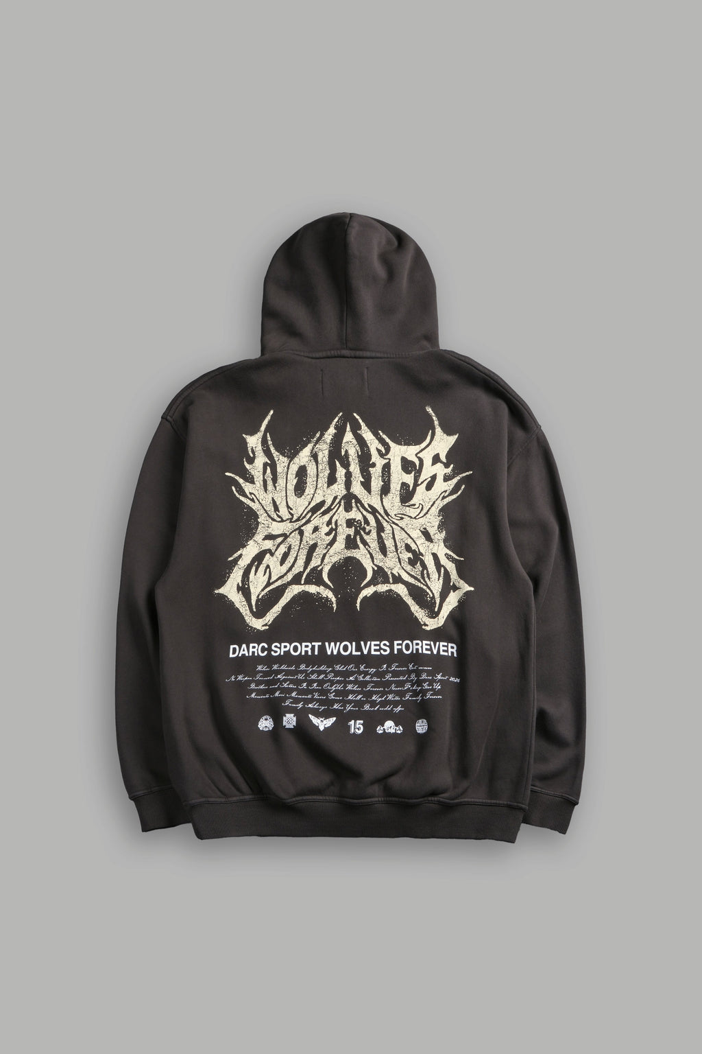 Sheer Loyalty "Pierce" Hoodie in Wolf Gray — imagem 1