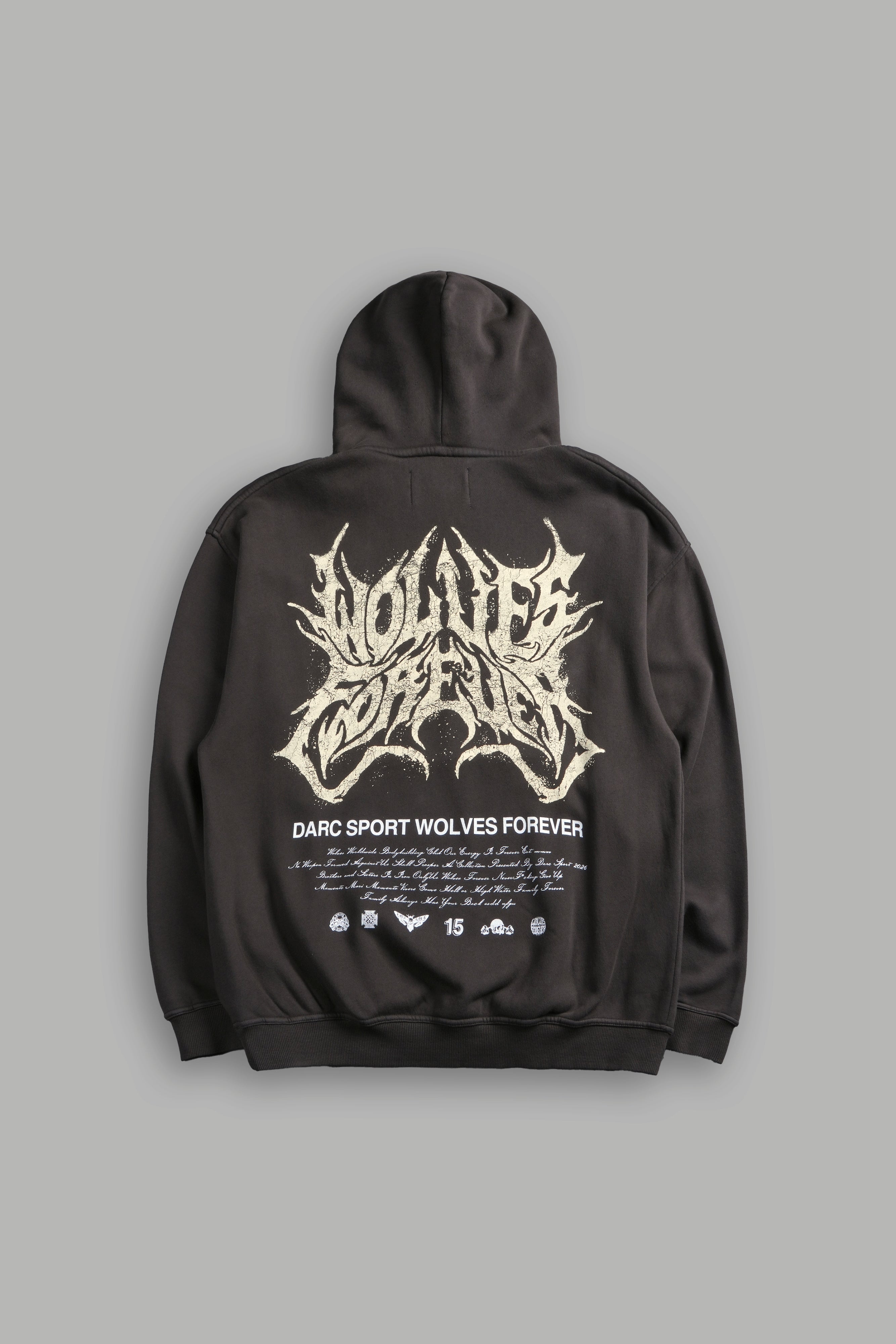 Sheer Loyalty "Pierce" Hoodie in Wolf Gray — imagem 1