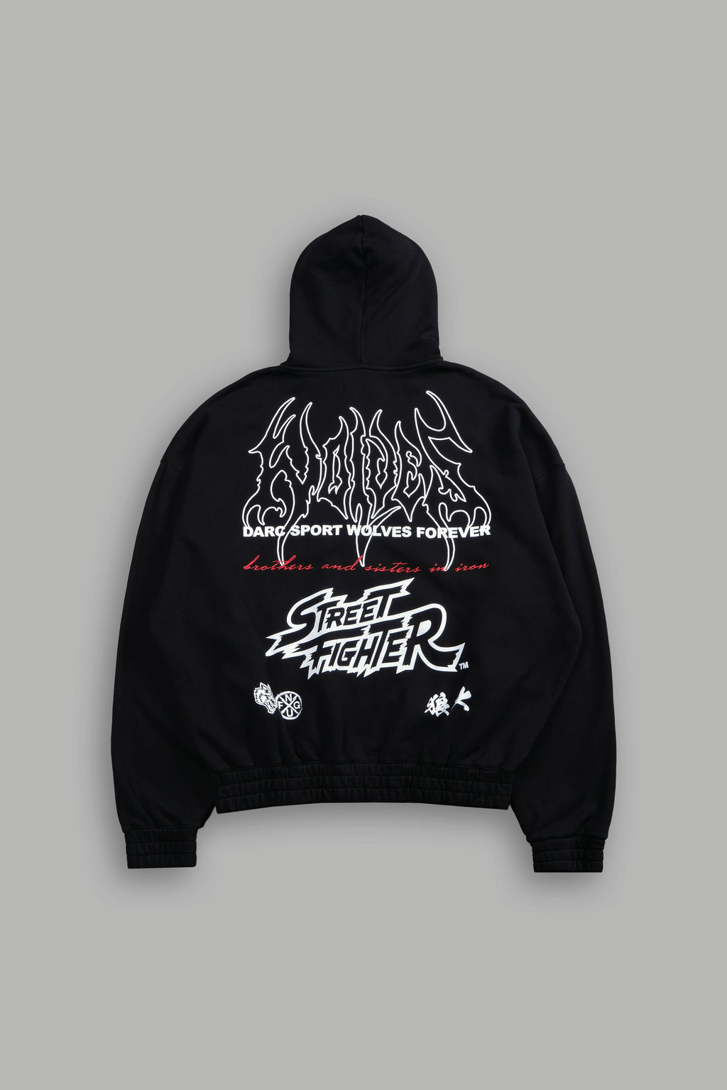 Final Boss "Chambers" Zip Hoodie in Black - imagem 1