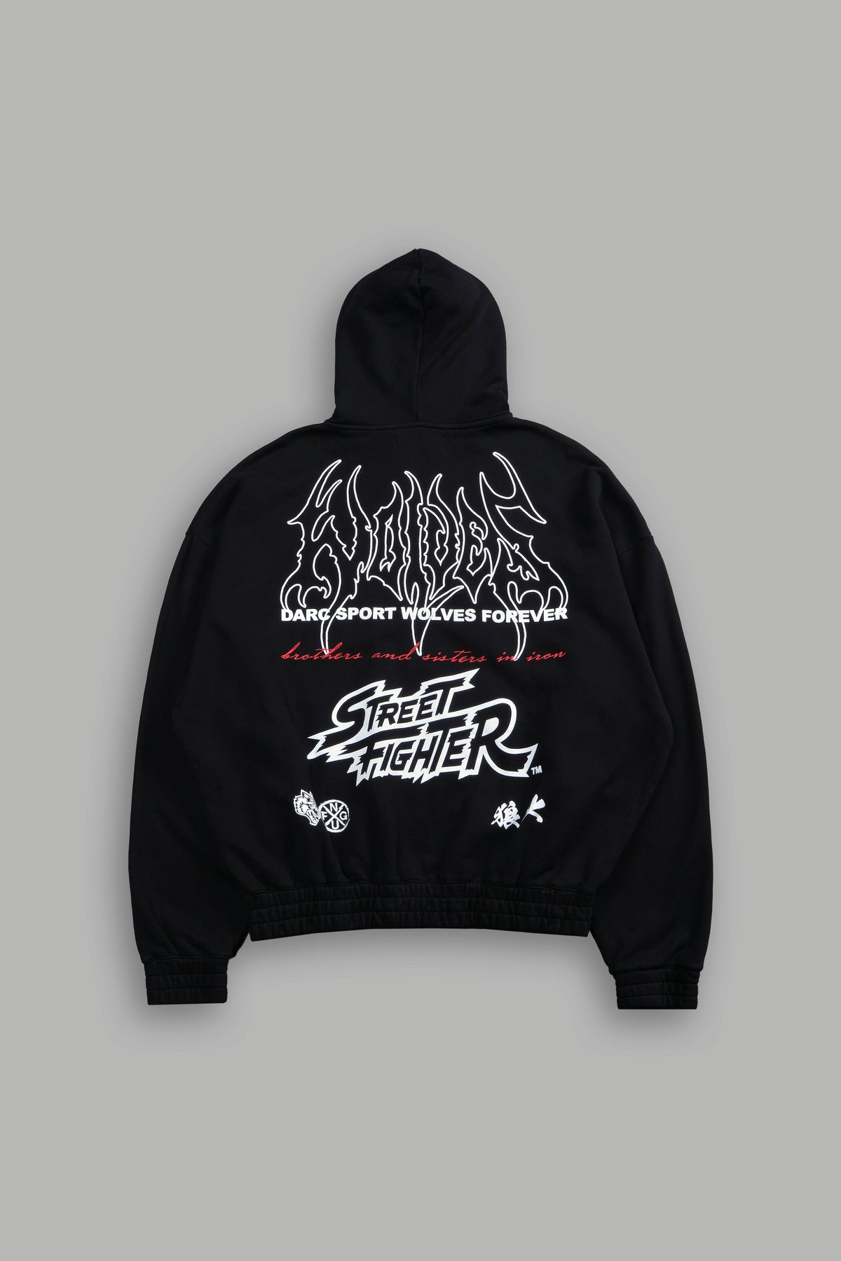 Final Boss "Chambers" Zip Hoodie in Black - imagem 1