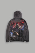 Victory Or Valhalla "Pierce" Hoodie in Wolf Gray — imagem 1