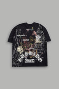 Shutendoji Premium Oversized Tee in Black — imagem 1