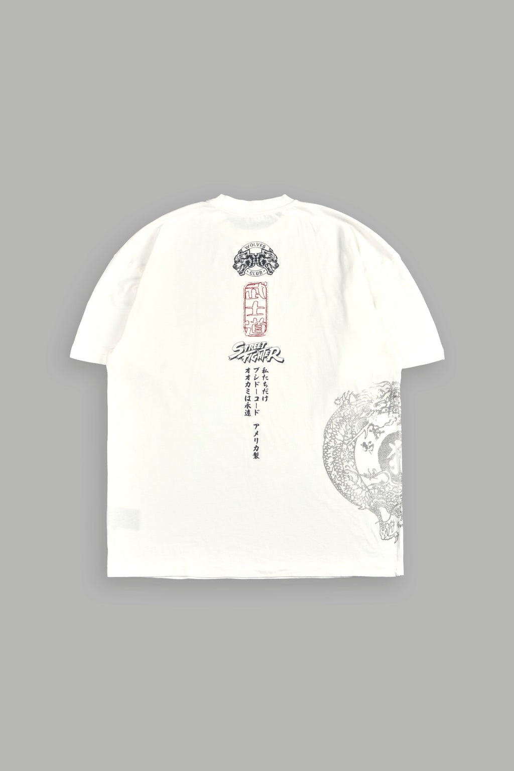 Street Fighter "Side-By-Side" Tee Box Set in Cream - imagem 3