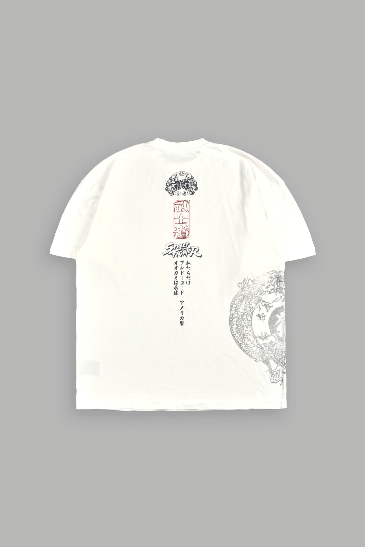 Street Fighter "Side-By-Side" Tee Box Set in Cream - imagem 3